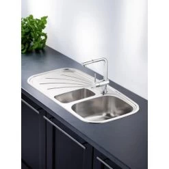 OBI Einbauspüle Quadra Duo 100 Edelstahl Eckig 7 OBI Einbauspüle Quadra Duo 100 Edelstahl Eckig -Küchenwerkzeug – los geht’s! 0787300264 ab01 16 03 16 2