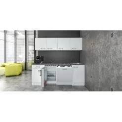 Flex-Well Exclusiv Büroküche Joelina 210 Cm Weiß 10 Flex-Well Exclusiv Büroküche Joelina 210 Cm Weiß -Küchenwerkzeug – los geht’s! 101615002JoelinaFrontalNEU 1