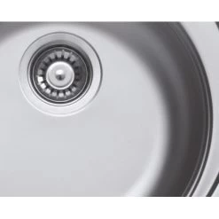 OBI Einbauspüle Rondo Single 50 Edelstahl Rund -Küchenwerkzeug – los geht’s! 135447 picture 2