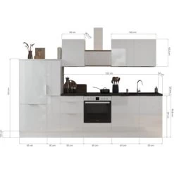 Respekta Selection Küchenzeile Elisabeth RS310AGH 310 Cm Grau-Artisan Eiche Nb. -Küchenwerkzeug – los geht’s! 145799 4384 3
