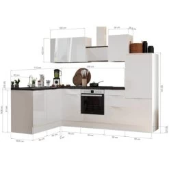 Respekta Selection Winkelküche Elisabeth RSL280AAH 280 Cm Artisan Eiche Nb. -Küchenwerkzeug – los geht’s! 145987 4384 3