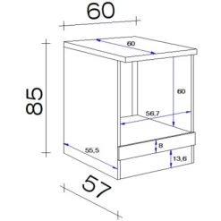 Flex-Well Classic Herd-Umbauschrank Nano 60 Cm Buche Nachbildung 5 Flex-Well Classic Herd-Umbauschrank Nano 60 Cm Buche Nachbildung -Küchenwerkzeug – los geht’s! 164382 4051 5 3