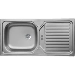 Held Möbel Spülenunterschrank Turin 120 Cm Mit 2 Türen Wotaneiche/Graphit -Küchenwerkzeug – los geht’s! 189417 11016600 CU 14