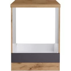 Held Möbel Herdumbauschrank Turin 60 Cm Graphit/Wotaneiche -Küchenwerkzeug – los geht’s! 189516 11016600 S 03