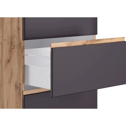 Held Möbel Kochfeldumbauschrank Turin 60 Cm Graphit/Wotaneiche 10 Held Möbel Kochfeldumbauschrank Turin 60 Cm Graphit/Wotaneiche – Bild 8