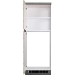 Held Möbel Kühlschrankumbauschrank Turin 60 Cm Wotaneiche/Graphit -Küchenwerkzeug – los geht’s! 189536 11016600 S 03