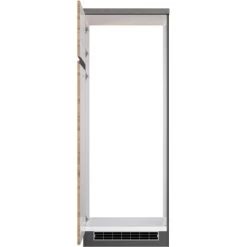 Held Möbel Umbauschrank Für Kühl/Gefrierkombi Turin 60 Cm Wotaneiche/Graphit -Küchenwerkzeug – los geht’s! 189542 11016600 S 03