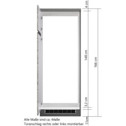 Held Möbel Umbauschrank Für Kühl/Gefrierkombi Turin 60 Cm Wotaneiche/Graphit -Küchenwerkzeug – los geht’s! 189542 11016600 VM 08