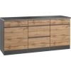 Held Möbel Küchenunterschrank Turin 180 Cm Wotaneiche/Graphit -Küchenwerkzeug – los geht’s! 189575 11016600 S 03