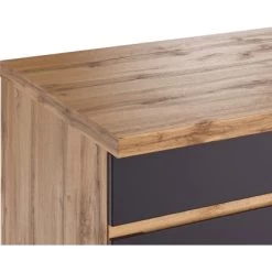 Held Möbel Küchenunterschrank Turin 180 Cm Graphit/Wotaneiche -Küchenwerkzeug – los geht’s! 189687 11016600 CU 08