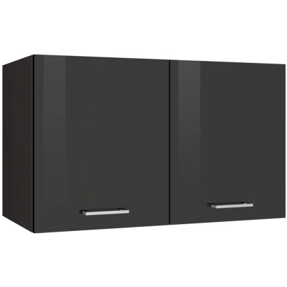 Held Möbel Küchen-Hängeschrank Mailand 100 Cm Hochglanz Graphit/Graphit 4 Held Möbel Küchen-Hängeschrank Mailand 100 Cm Hochglanz Graphit/Graphit – Bild 2