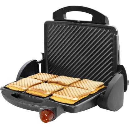 Silva Homeline Kontaktgriller KG 2110 Schwarz 2000 W 4 Silva Homeline Kontaktgriller KG 2110 Schwarz 2000 W – Bild 2