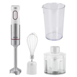Silva Homeline Stabmixer-Set SMS 6501 Weiß 700 W 4-teilig