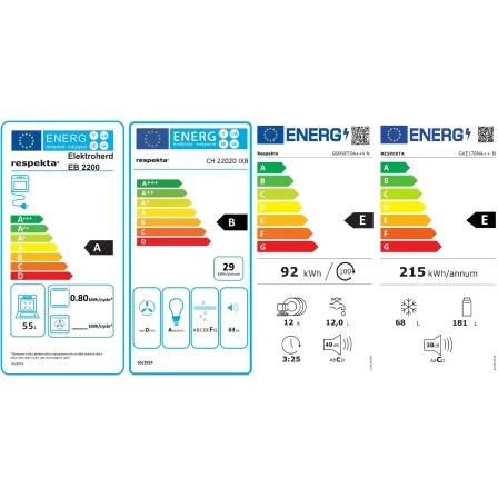 Respekta Winkelküche KBL280WWBSCGKEG 280 X 172 Cm Weiß-Beton Optik 4 Respekta Winkelküche KBL280WWBSCGKEG 280 X 172 Cm Weiß-Beton Optik – Bild 2