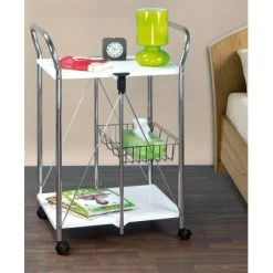 Wenko Beistell- Und Küchenwagen Sunny Weiß -Küchenwerkzeug – los geht’s! 2910669 1068 900030100 2