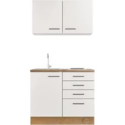 Flex-Well Exclusiv Miniküche Vintea 100 Cm Magnolia Matt - Lancelot Oak 14 Flex-Well Exclusiv Miniküche Vintea 100 Cm Magnolia Matt - Lancelot Oak -Küchenwerkzeug – los geht’s! 29853 4051 AvilaG100501000