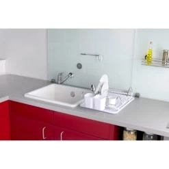 Wenko Geschirrabtropfer Clean Weiß-Chrom 12,5 Cm X 47 Cm X 32 Cm -Küchenwerkzeug – los geht’s! 301786 1068 3