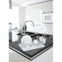 Wenko Geschirrabtropfer Clean Weiß-Chrom 12,5 Cm X 47 Cm X 32 Cm -Küchenwerkzeug – los geht’s! 301786 1068 4