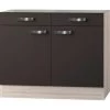 Optifit Unterschrank Ohne Arbeitsplatte Optikult Faro 2-türig 100 Cm -Küchenwerkzeug – los geht’s! 3193 18806 14 uo106 faro 1