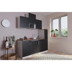 Respekta Küchenzeile KB180WSMIC 180 Cm Schwarz-Weiß -Küchenwerkzeug – los geht’s! 3304995 4384 4