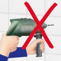 Wenko Wandhaken Turbo-Loc Adapter Uno Chrom 2er-Pack -Küchenwerkzeug – los geht’s! 38197424 sb ambiente de 03