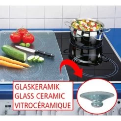 Wenko Herdabdeckplatte Universal Orchideenblüte 2er-Set Für Alle Herdarten -Küchenwerkzeug – los geht’s! 389341 1068 05