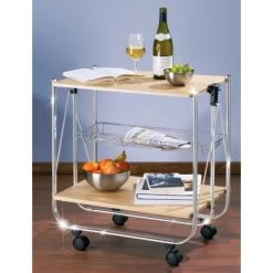 Wenko Servierwagen Dinett Deluxe Ahorn-Nachbildung -Küchenwerkzeug – los geht’s! 3894268 1068 713001500 2