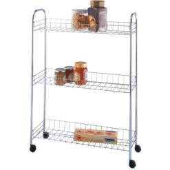 Wenko Rollregal Slim Chrom