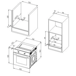 Held Möbel Küchenzeile Mailand 290 Cm Weiß Hochglanz-Weiß Matt Mit E-Geräten -Küchenwerkzeug – los geht’s! 395 11016600 574.1.6210 5c