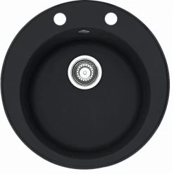 Eurodomo Einbauspüle Rondel Ø 51 CmGraphit