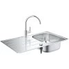 Grohe Set Aus Einbauspüle Und Küchenarmatur Edelstahl