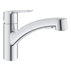 Grohe QuickFix Spültischarmatur Start Chrom Mit Ausziehbarer Dualbrause