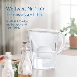 Brita Wasserfilter-Kanne Marella 2,4 L Blau Inkl. Maxtra Pro All-in-1 Kartusche -Küchenwerkzeug – los geht’s! 4006387125233 2981 AI 07