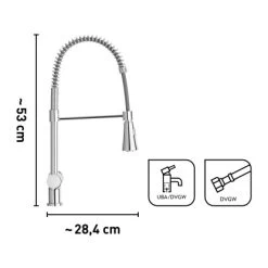 Baliv Küchenarmatur KI-1170 Verchromt -Küchenwerkzeug – los geht’s! 4007874116888 VM01 110920