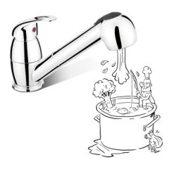 Baliv Küchenarmatur KI-5011 Verchromt -Küchenwerkzeug – los geht’s! 4007874117755 S03 100918