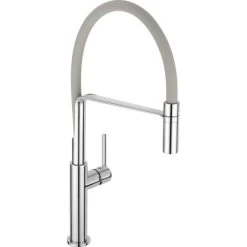 Baliv Küchenarmatur KI-1331 Grau Verchromt