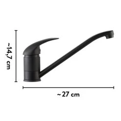 Baliv Niederdruck-Küchenarmatur KI-1520 N Schwarz Matt -Küchenwerkzeug – los geht’s! 4007874228260 VM 01