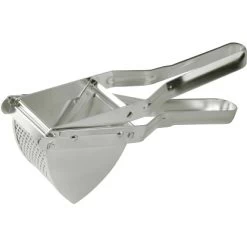 Fackelmann Kartoffelpresse Verzinnt 29 Cm X 10 Cm X 8 Cm Silber