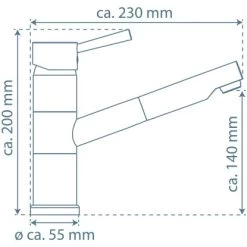 Schütte Spültischarmatur Mit Herausziehbarem Auslauf Unicorn Chrom 9 Schütte Spültischarmatur Mit Herausziehbarem Auslauf Unicorn Chrom -Küchenwerkzeug – los geht’s! 4008431337708 2759 20