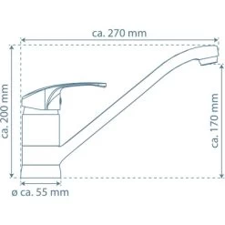 Schütte Design-Spültischarmatur Grande Chrom -Küchenwerkzeug – los geht’s! 4008431772509 2759 99