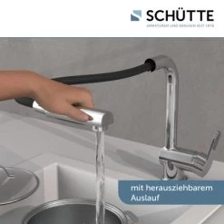 Schütte Spültischarmatur Niederdruck Herausziehbare Auslauf London Chrom 11 Schütte Spültischarmatur Niederdruck Herausziehbare Auslauf London Chrom -Küchenwerkzeug – los geht’s! 4008431797199 2759 3