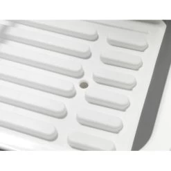 Wenko Geschirrabtropfer Faltbar Weiß-Grün -Küchenwerkzeug – los geht’s! 4008838164853 ambiente 04