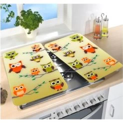 Wenko Herdabdeckplatten Universal Eulenversammlung 2er Set Mehrfarbig 7 Wenko Herdabdeckplatten Universal Eulenversammlung 2er Set Mehrfarbig -Küchenwerkzeug – los geht’s! 4008838198360 1068 03