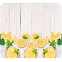 Wenko Multi-Platte Zitronen Für Glaskeramik Kochfelder Mehrfarbig