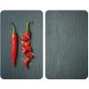 Wenko Herdabdeckplatten Universal Cayenne 2er Set Mehrfarbig -Küchenwerkzeug – los geht’s! 4008838249147 1068 01