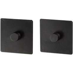 Wenko Turbo-Loc Eckig 2 Cm X 6 Cm X 6 Cm Schwarz