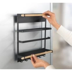 Wenko Küchenregal Magna Schwarz -Küchenwerkzeug – los geht’s! 4008838351895 1068 10