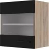 Flex-Well Exclusiv Glas-Oberschrank Capri 50 Cm Schwarz Matt-Endgrain Oak 2 Flex-Well Exclusiv Glas-Oberschrank Capri 50 Cm Schwarz Matt-Endgrain Oak -Küchenwerkzeug – los geht’s! 4047584070377 4051 S 02