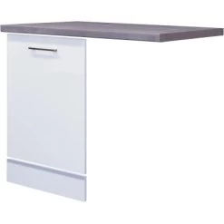 Flex-Well Exclusiv Geschirrspüler-Paket Vollintegriert Joelina Weiß