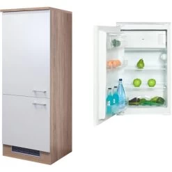 Flex-Well Classic Kühlschrank-Umbau Florida Mit Kühlschrank PKM KS 120.4A+ EB -Küchenwerkzeug – los geht’s! 4051 g 60 102 000 samoa 2